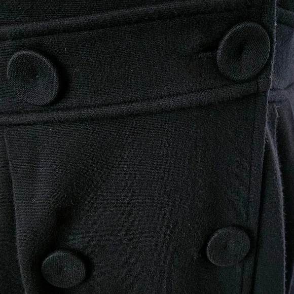 Calvin Klein Vintage 90s Double-breasted  Black Dress  (Stretchy) - Picture 4 of 5